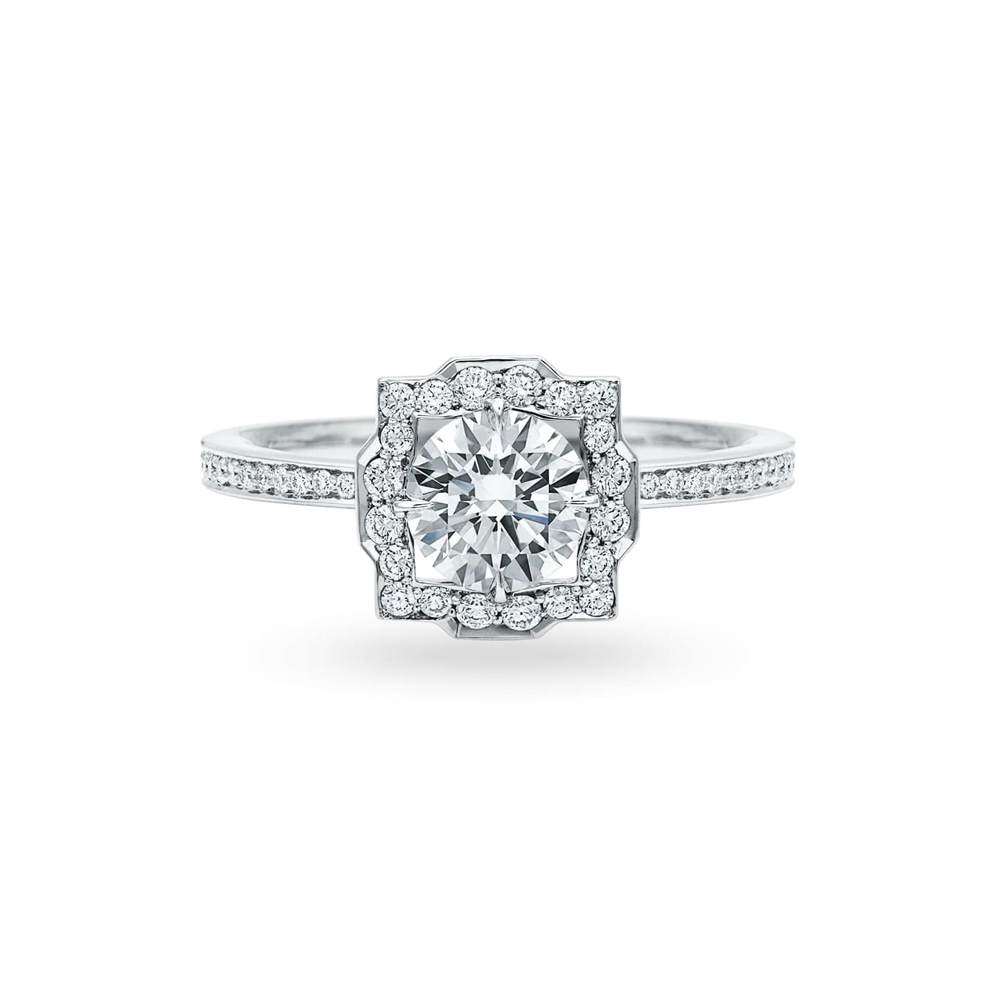 Round Brilliant Diamond Engagement Ring