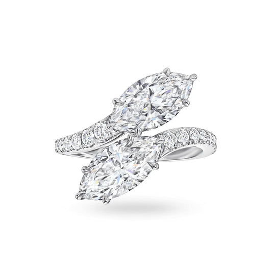 Couture Marquise Diamond Engagement Ring