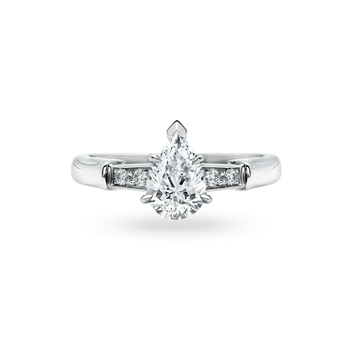 Tryst Pear-Shaped Diamond Engagement Ring