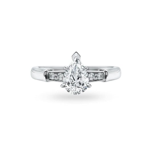 Tryst Pear-Shaped Diamond Engagement Ring