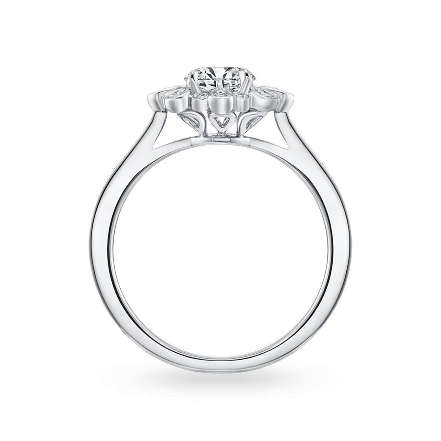 Blossom Diamond Engagement Ring